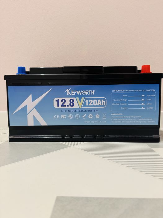 Акумулятор KEPWORTH FLYPOWER  LiFePo4 12V 180Ah BMS літійзалізофосфат