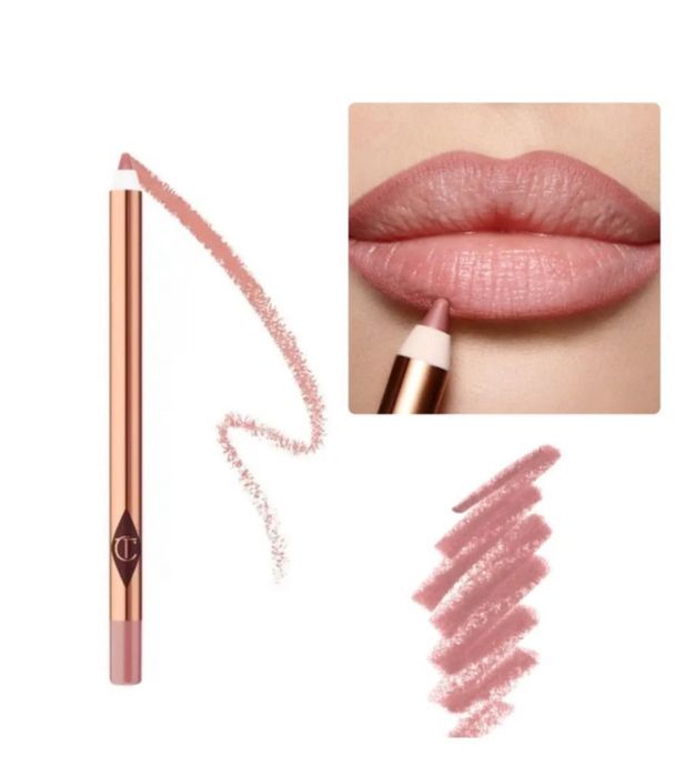 Олівець, блиск для губ, рідка помада Charlotte Tilbury Pillow Talk
