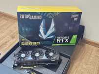 ZONTAC GeForce RTX 3080 Ti Trinity 12 GB. Rachunek i pudełko.