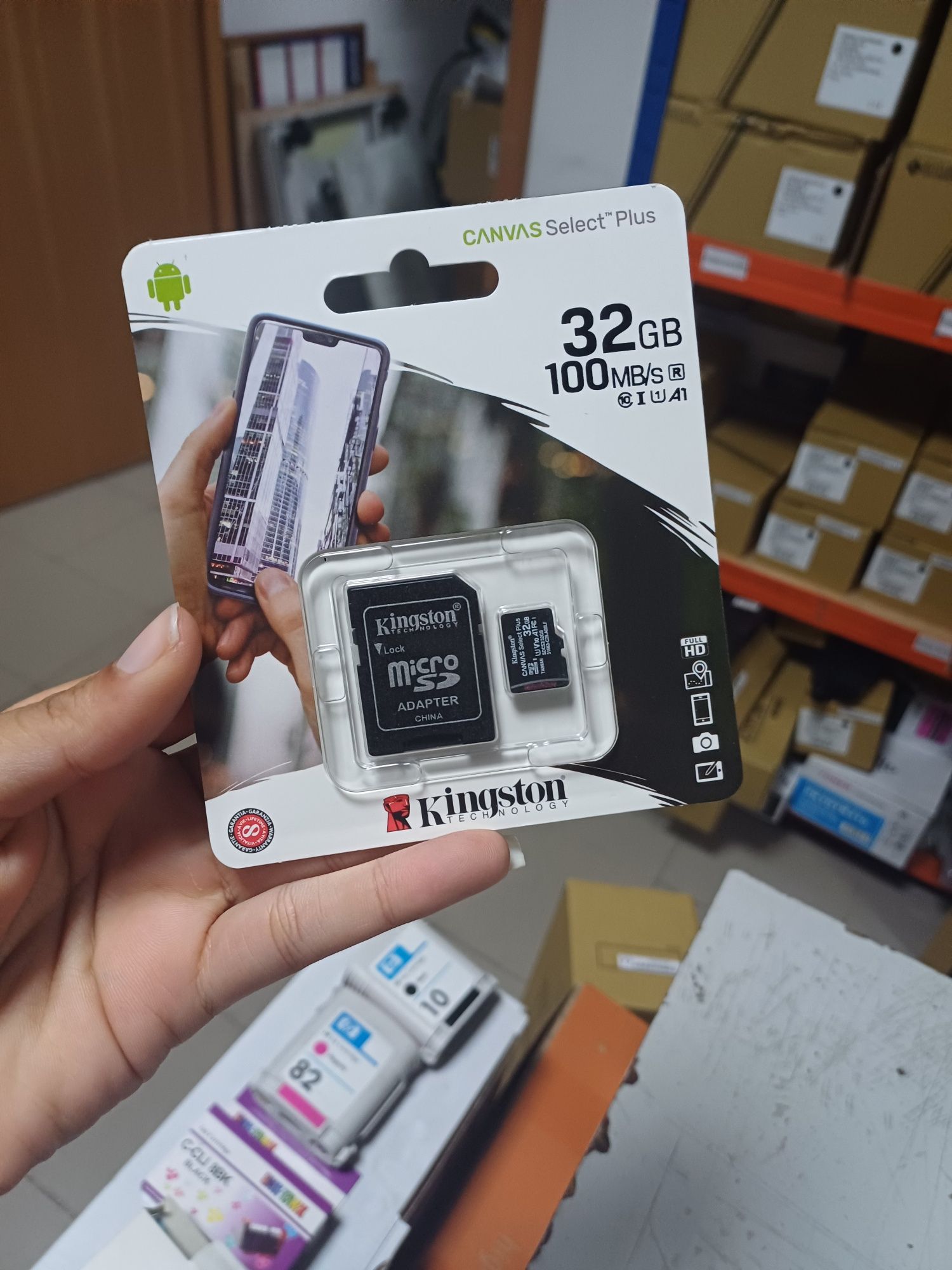 Cartão de memória 32GB