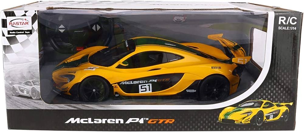 Carro telecomandado | Mclaren P1 GTR | Rastar NOVO