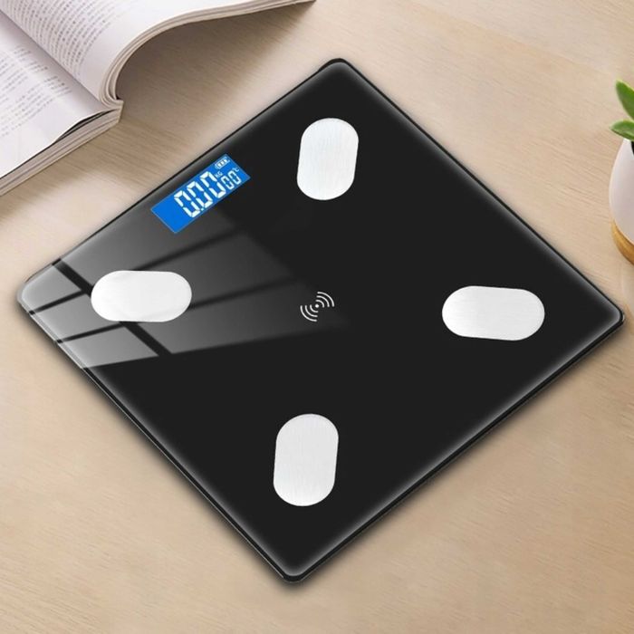 WAGA ŁAZIENKOWA analityczna elektroniczna BLUETOOTH 180KG smart 25w1