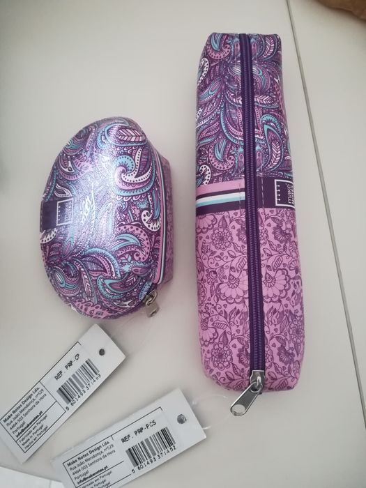 Estojo + porta moedas (Novo) da make notes.