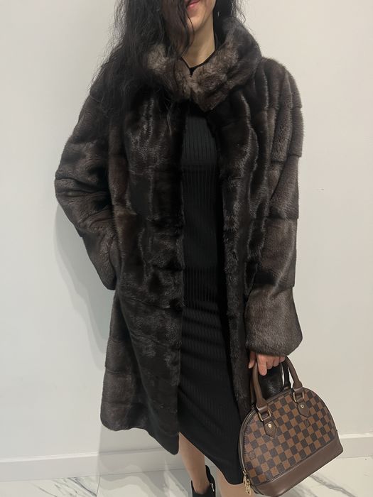 Futro naturalne z norek