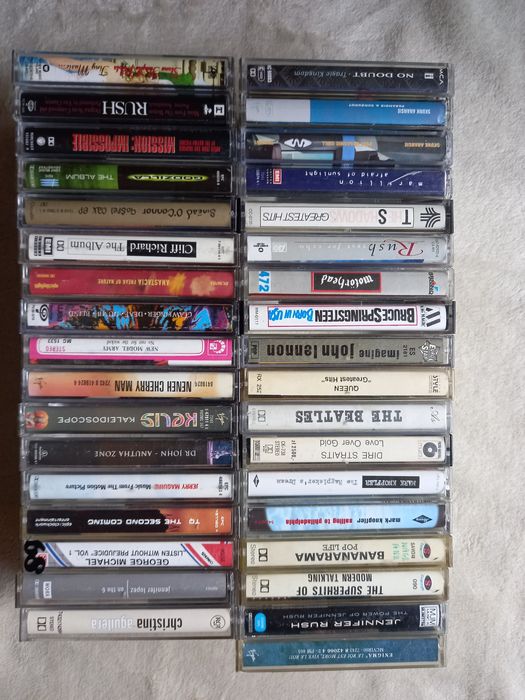 Kaseta magnetofonowa-muzyka zagraniczna