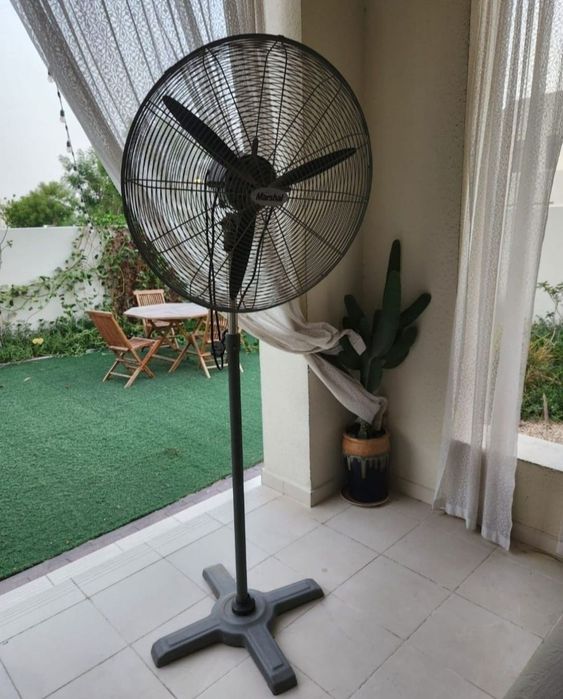 Ventoinha de pé industrial Marshal muito potente 1350RPM ferro fundido