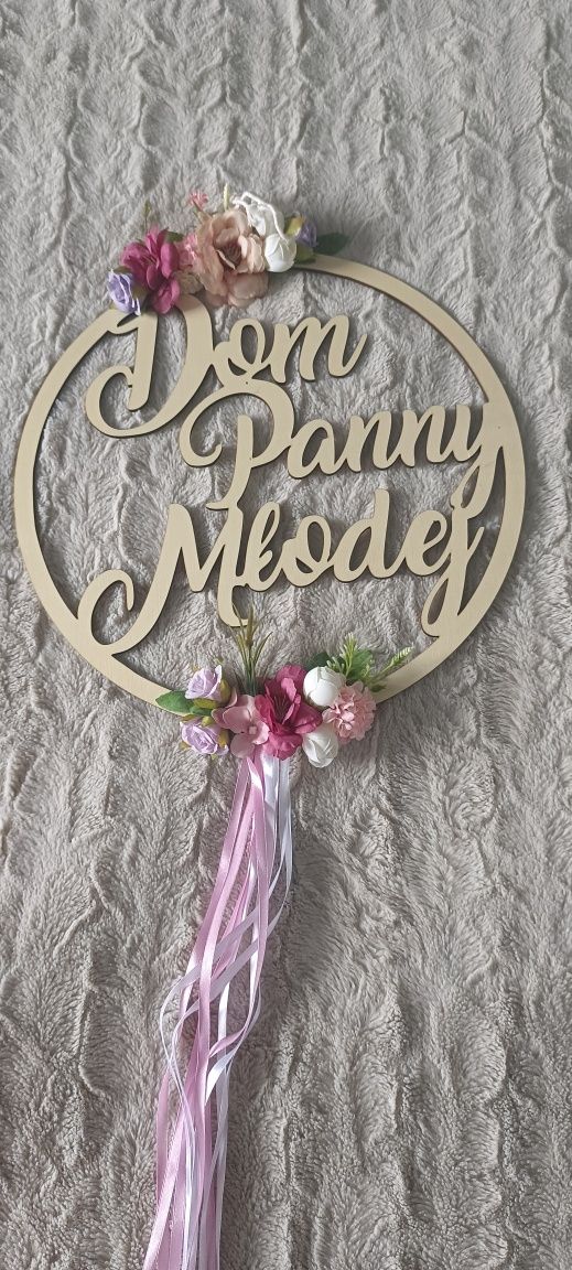 Ozdoby na dom Pani młodej i Pana młodego