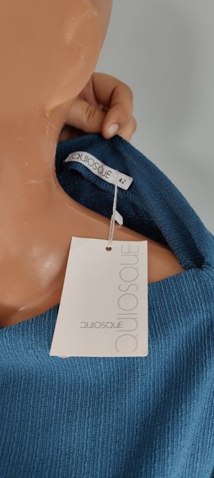 42 XL L 40 Quiosque bluzka damska morski kolor turkus