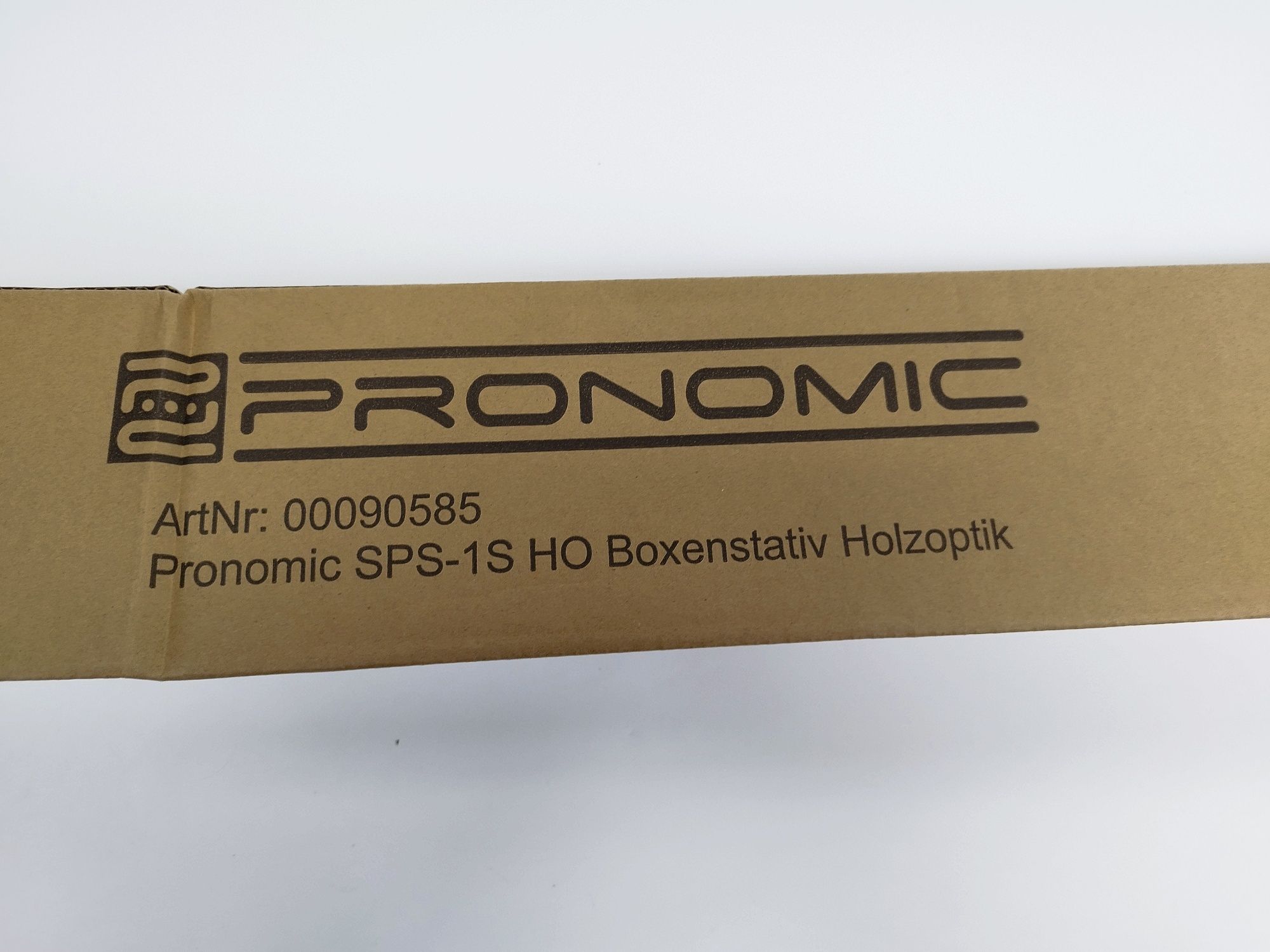 Pronomic SPS-1S HO Stojak głośnikowy Stal, wyglad drewniana