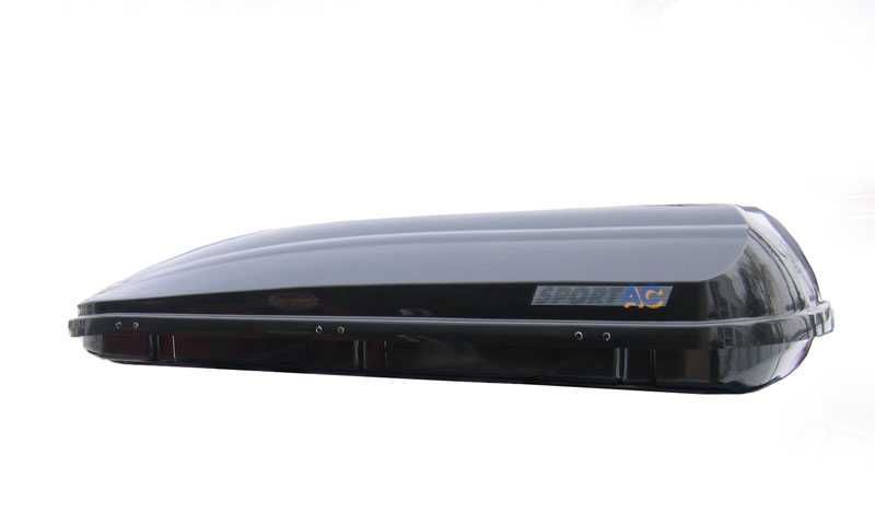 Nowy Box dachowy kufer boks 480 litrów czarny metalik 197cm 50kg