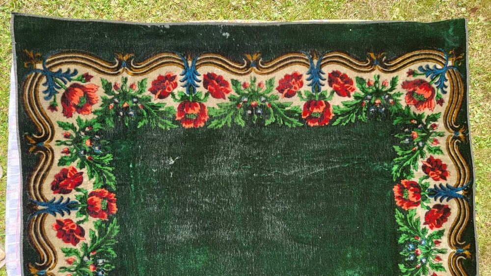 Secesyjny kilim/narzuta 1936r. fabryki Herman Sachs