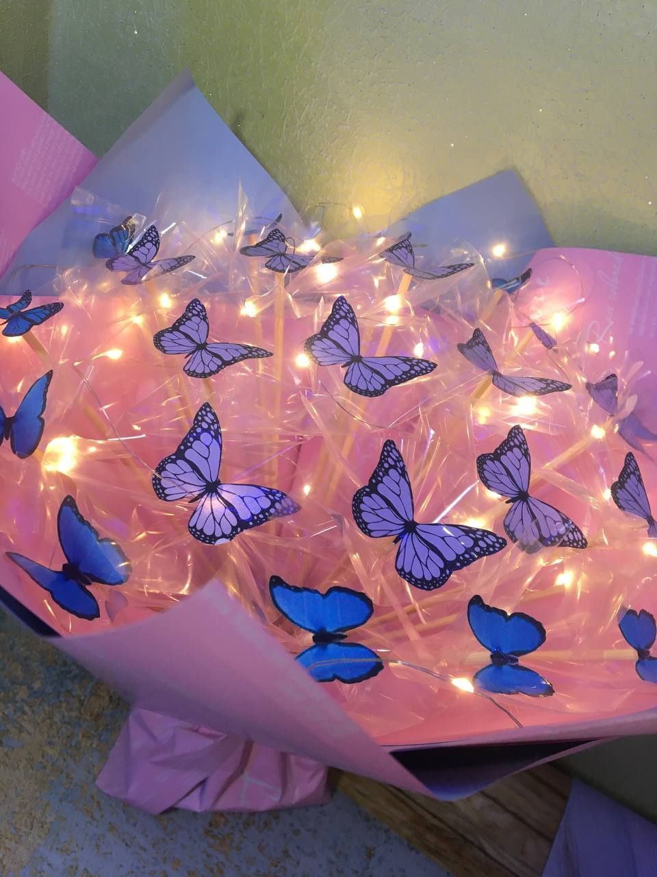 Букети з метеликів, букет з бабочок