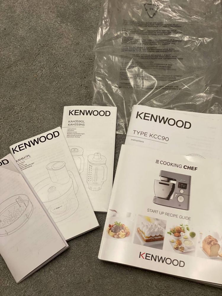 Кухонний комбайн Кухонна машина Kenwood KCC 9040 S Cooking Chef