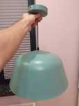 Lampa sufitowa miętowa zielona E27 40cm
