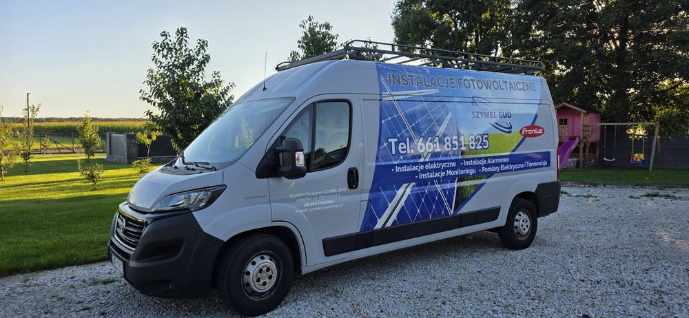 Fiat Ducato L3H2 Platforma  dachowa Hak Wynajem FV