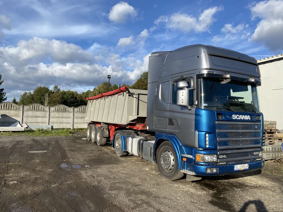 Sprzedam scanie 124l 420