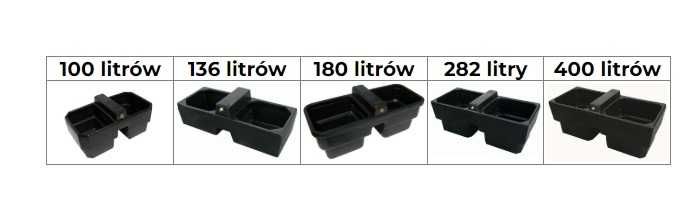 Poidło dwukomorowe 100 LITRÓW JFC dla bydła,krów,koni,owiec