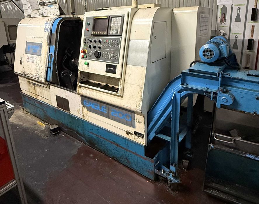 Tokarka Cnc Dugard Eagle 200 Ht 2006t. Fanuc