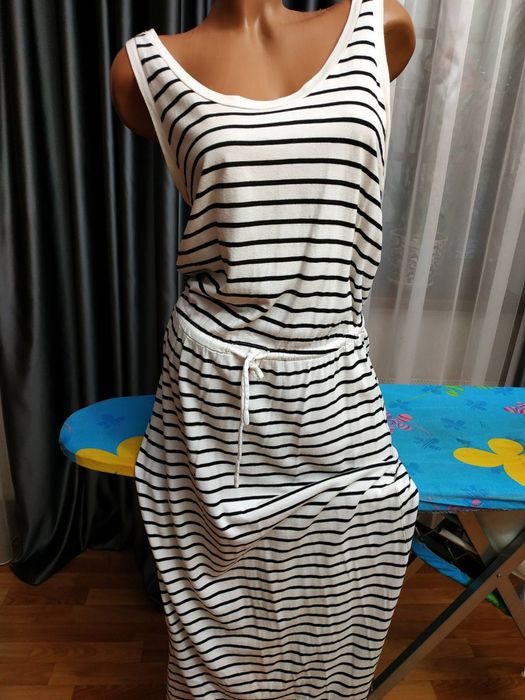 Шикарна натуральна сукня великого розміру батал сарафан плаття платье