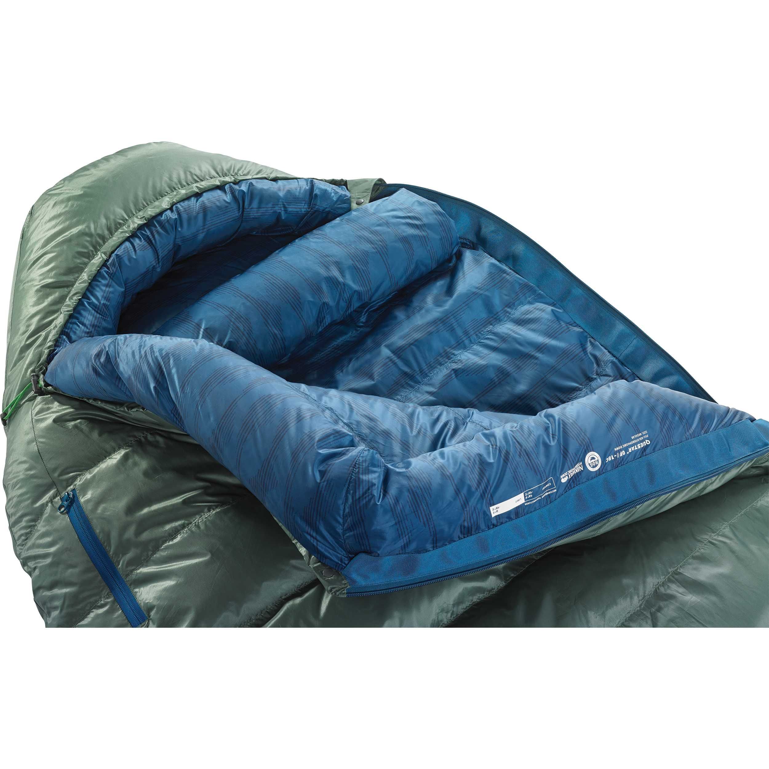 Зимний пуховый спальник Therm-a-Rest Questar (комфорт -10С)