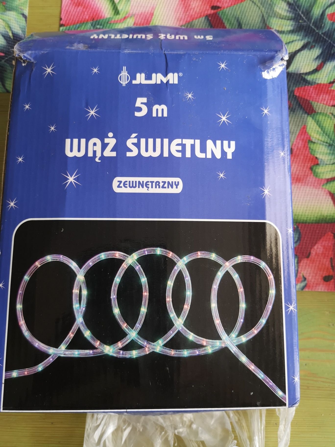 Wąż świetlny zewnątrz 5 metrów