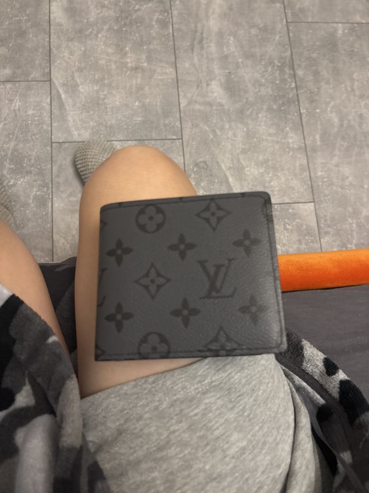Мужской кошелёк портмоне гаманець Louis Vuitton Луи Витон