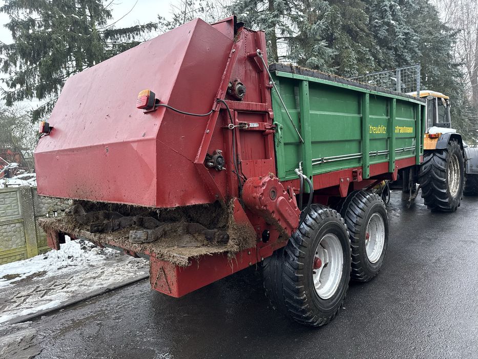 Rozrzutnik obornika strautmann vs10