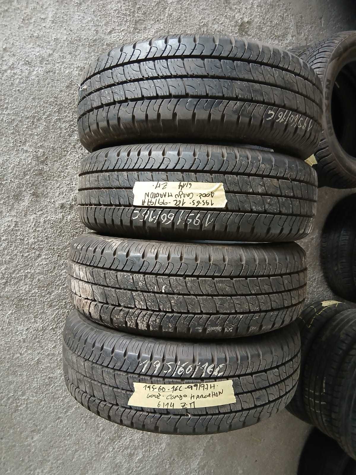4 Pneus 195/60R16 C Goodyear