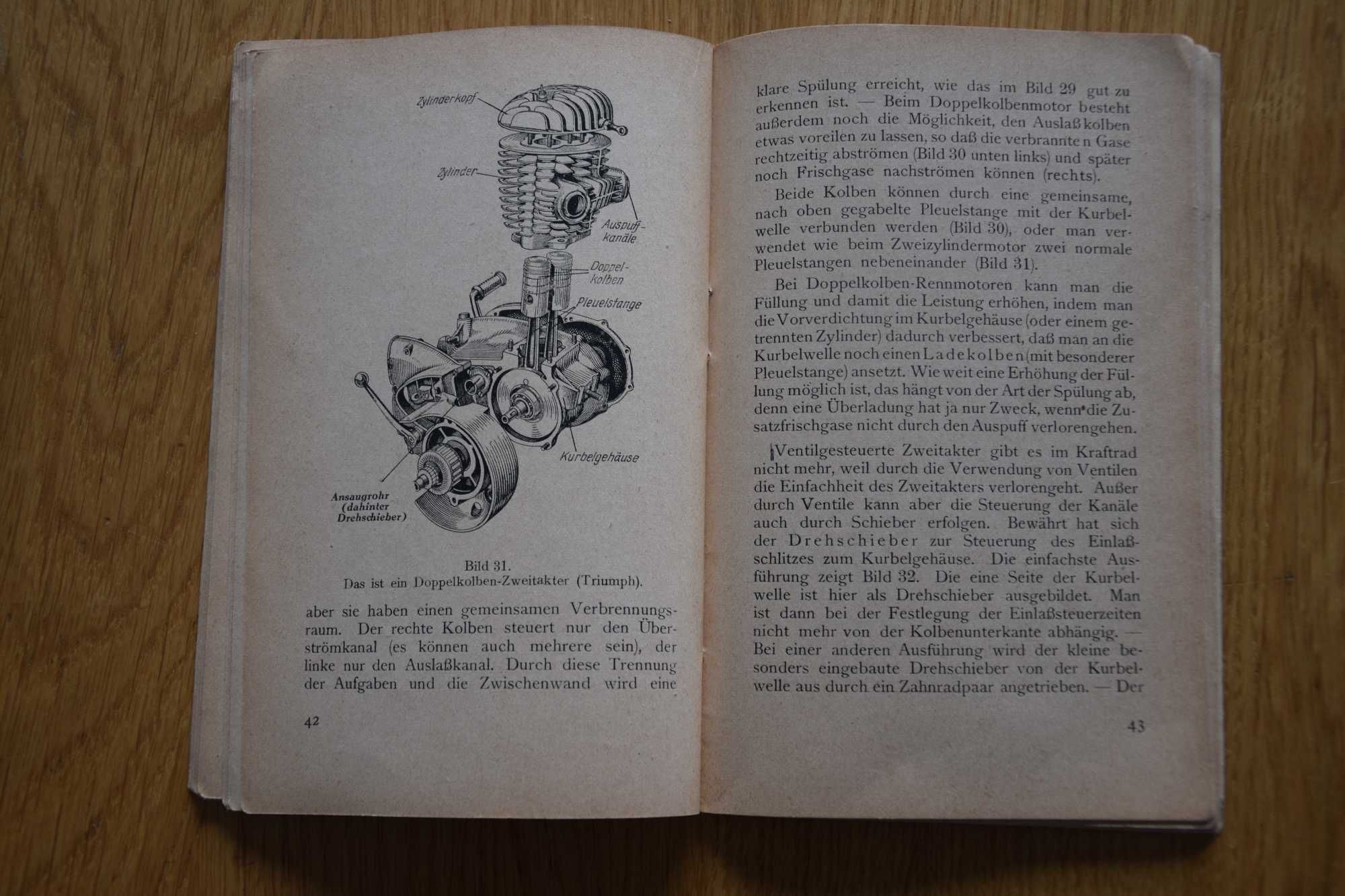 Instrukcja Silniki Zundapp NSU BMW DKW Triumph Sachs