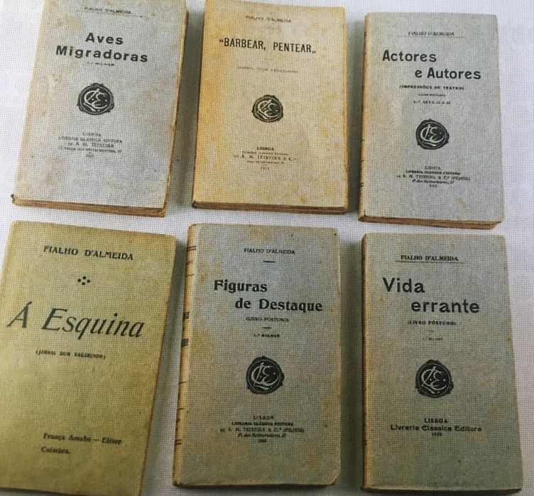 Livro lote Fialho de Almeida