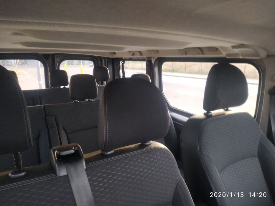 Wynajem busa 9 osobowego OPEL VIVARO OD 159 Wypożyczenie