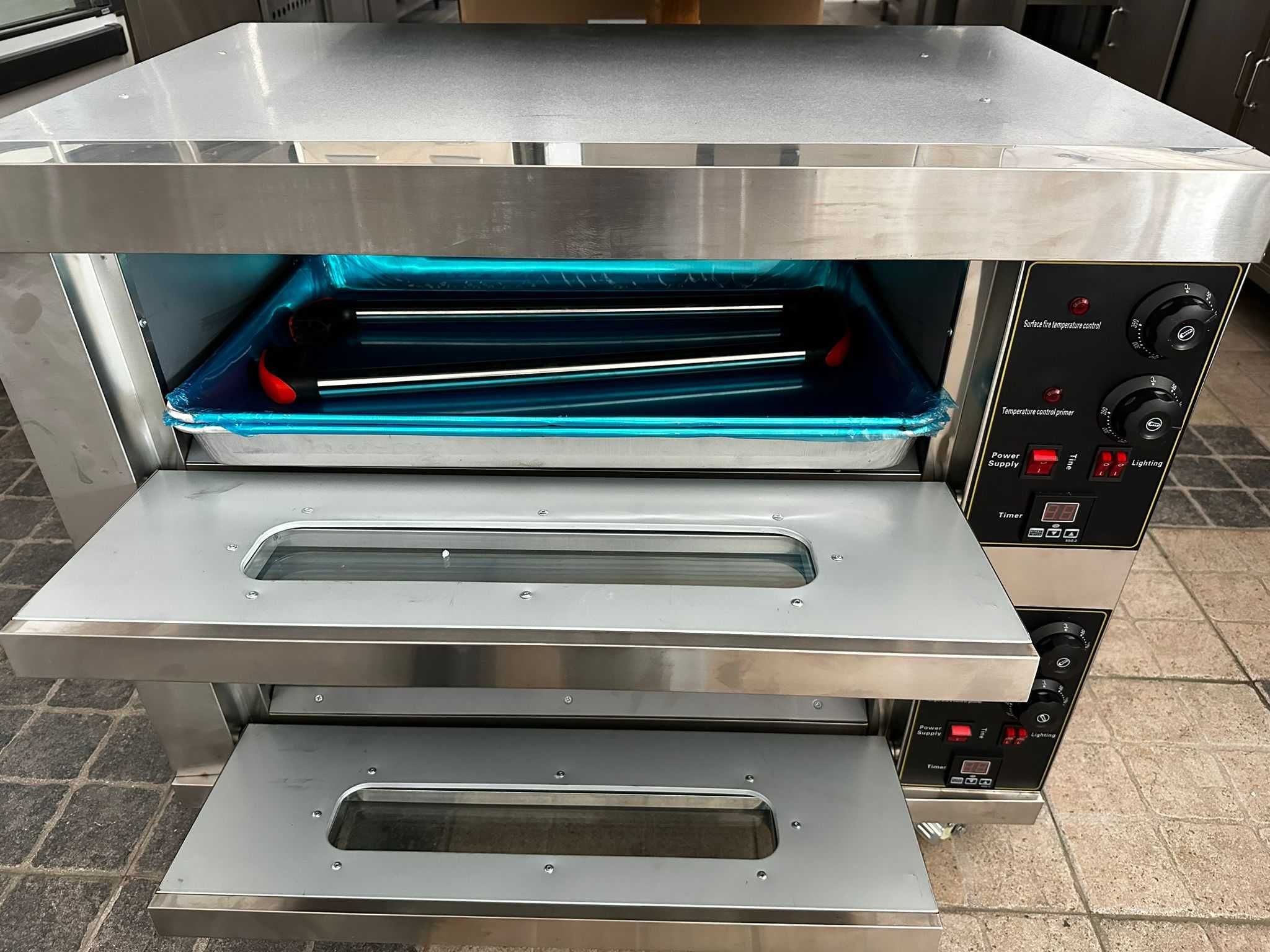 ACM1606 - Forno Industrial Elétrico de 2 Câmaras - NOVO