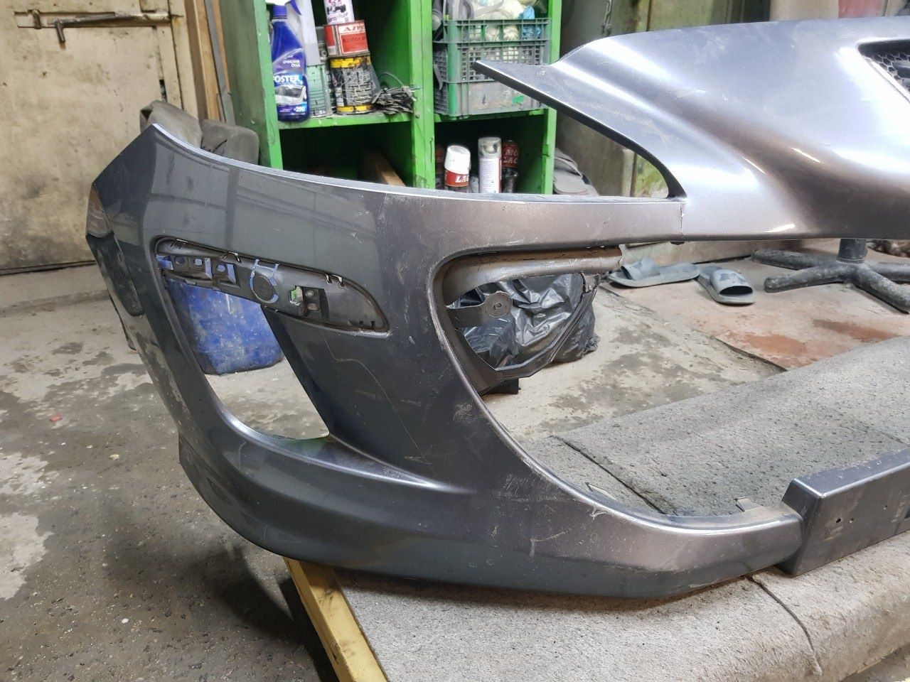Передний бампер Peugeot 308 t7 2007-2011 OEM2