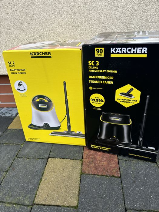 Karcher sc2 deluxe пароочисник sc3 deluxe black пароочиститель