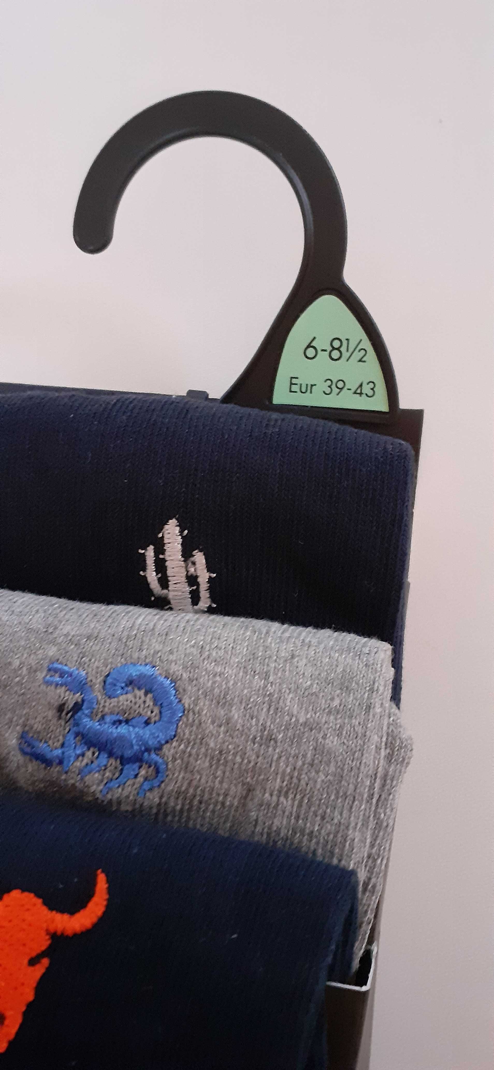 Набор мужских носков (5 шт) FRESH FEEL на размер 6-8,5 (39-43)