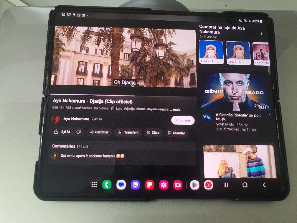 Samsung Fold 3 display frontal novo original