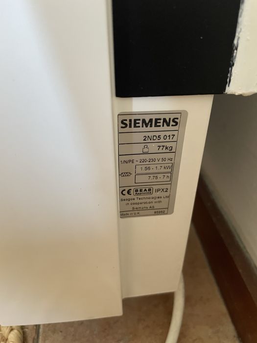 Termo acumulador calor Siemens