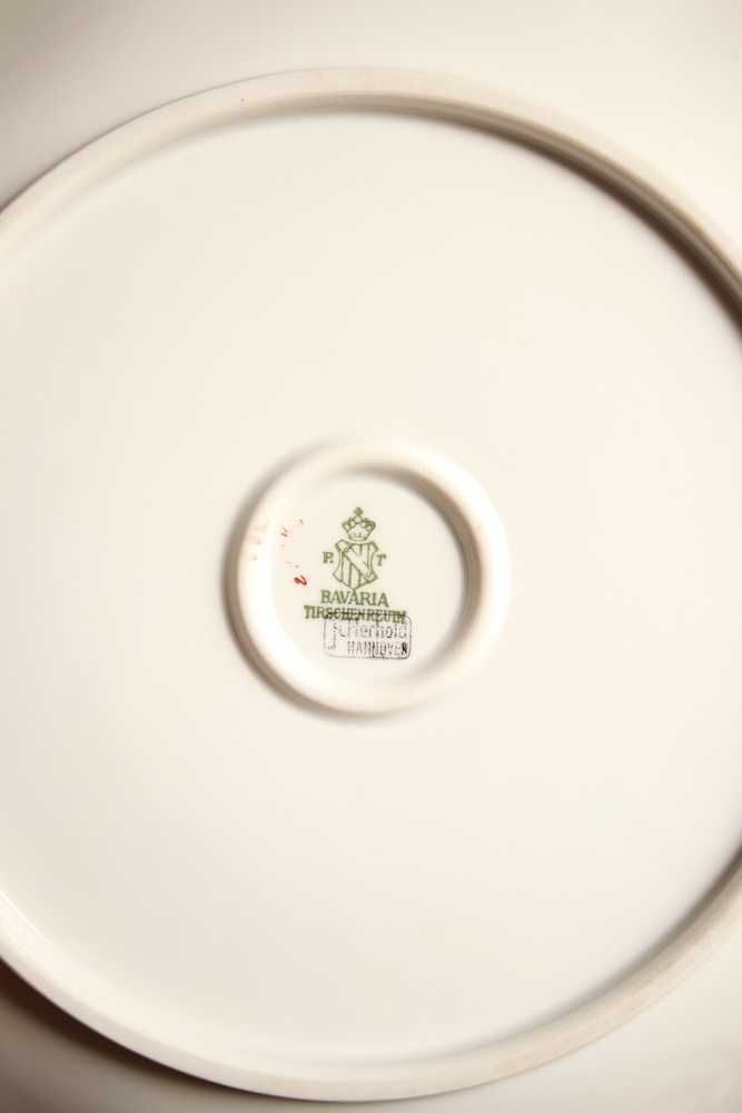 Patera Bavaria Tirschenreuth porcelana złote kwiaty