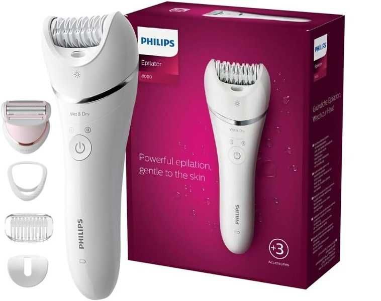 епілятор бездротовий Philips Epilator Series 8000  BRE710/00