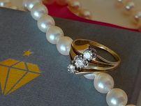R.13 Zabytkowy Pierścionek 4.3g Brylanty 0.44ct WYCENA