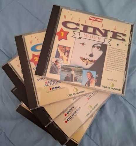 CD (Compact Discs) com música de Filmes de várias décadas