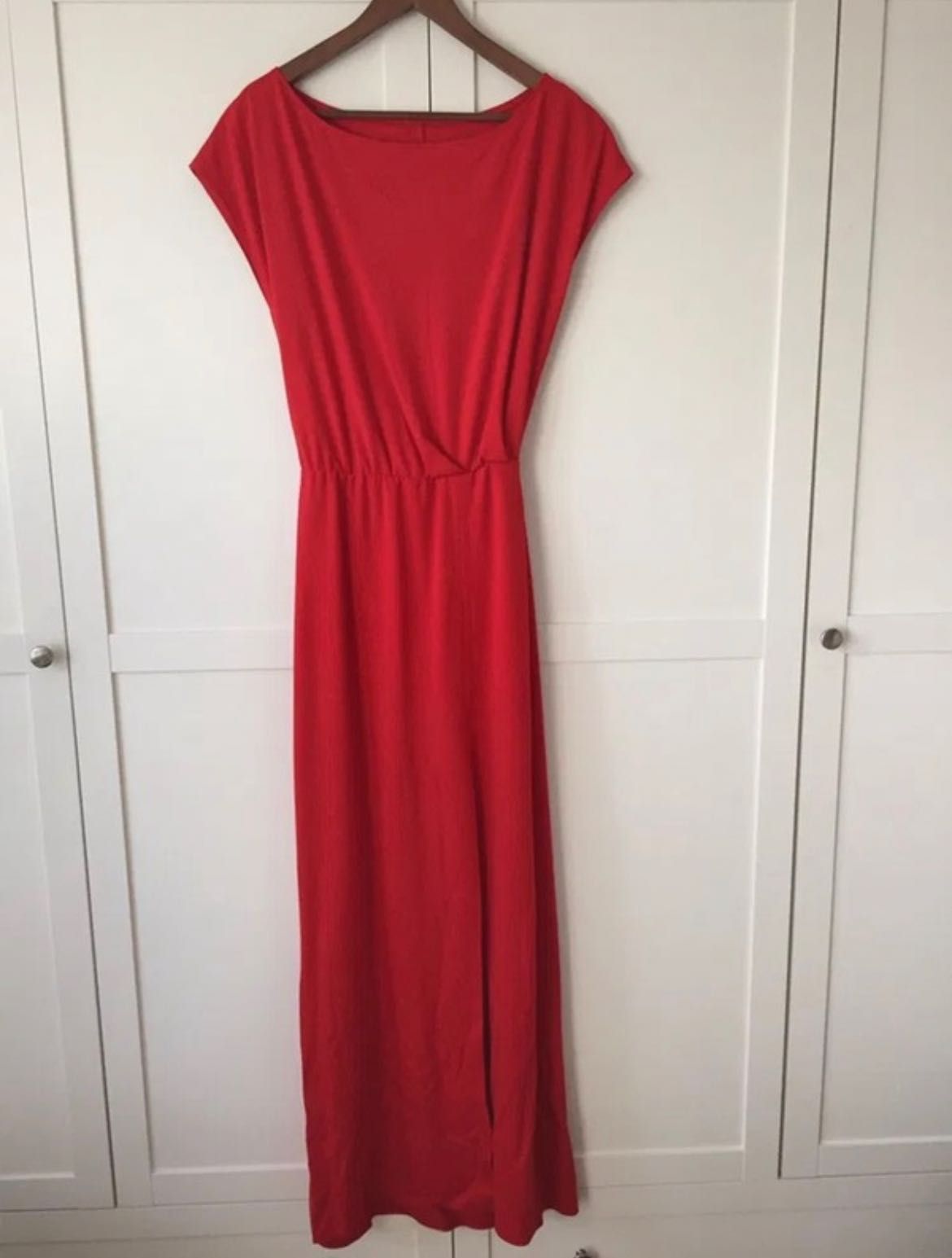 Długa sukienka Yulla rozm. S/ M 38 40 czerwona brand
