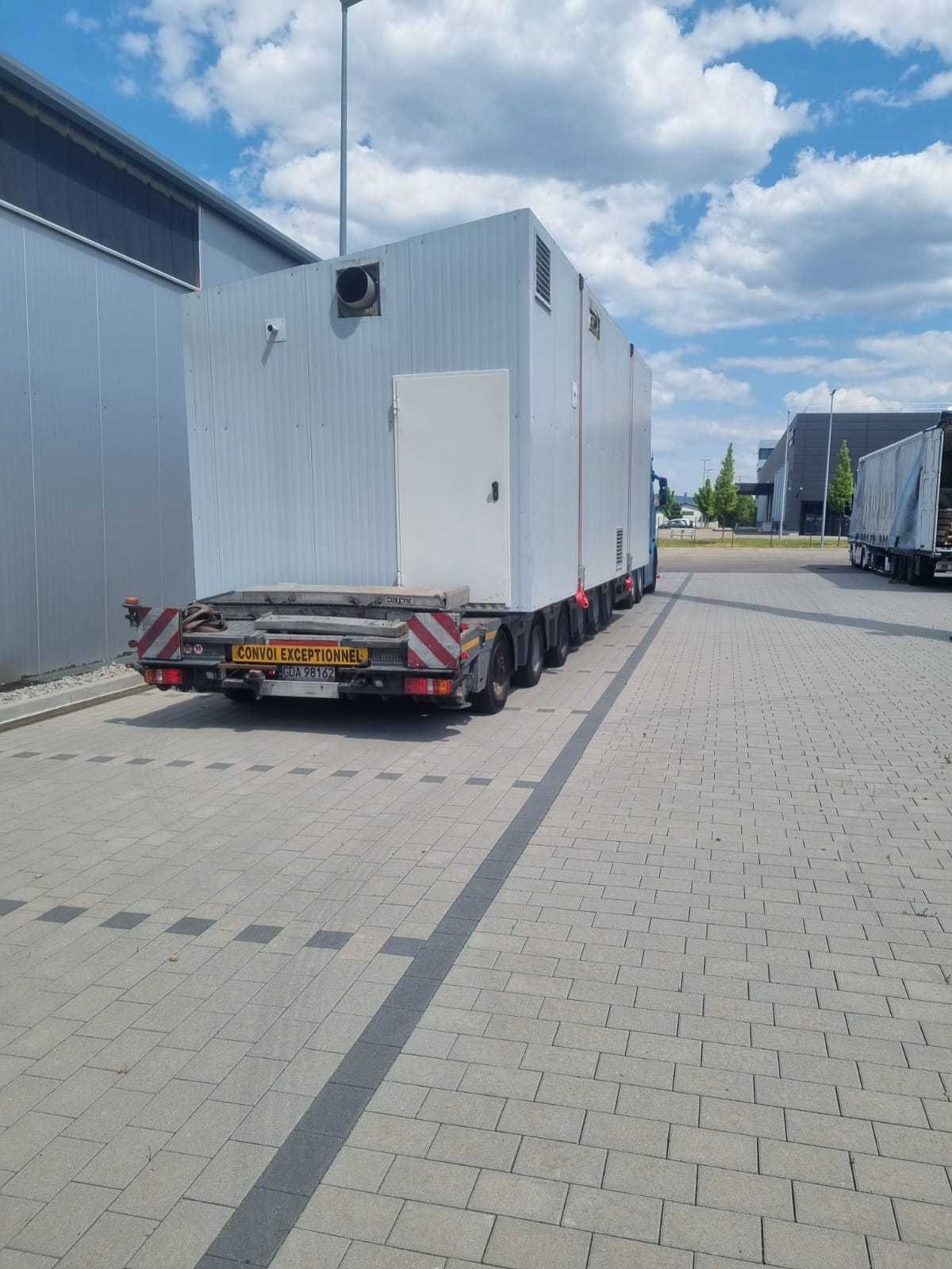 Wynajem kotlownia kontenerowa parowa LOOS 3200 kg/h pary para Kocioł