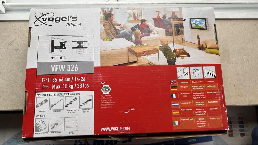 Suporte de televisão da marca Vogel’s