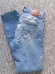 damskie niebieskie jeansy Wrangler W27L32