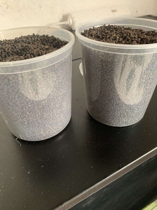 Ração de fundo para peixes  por kilo