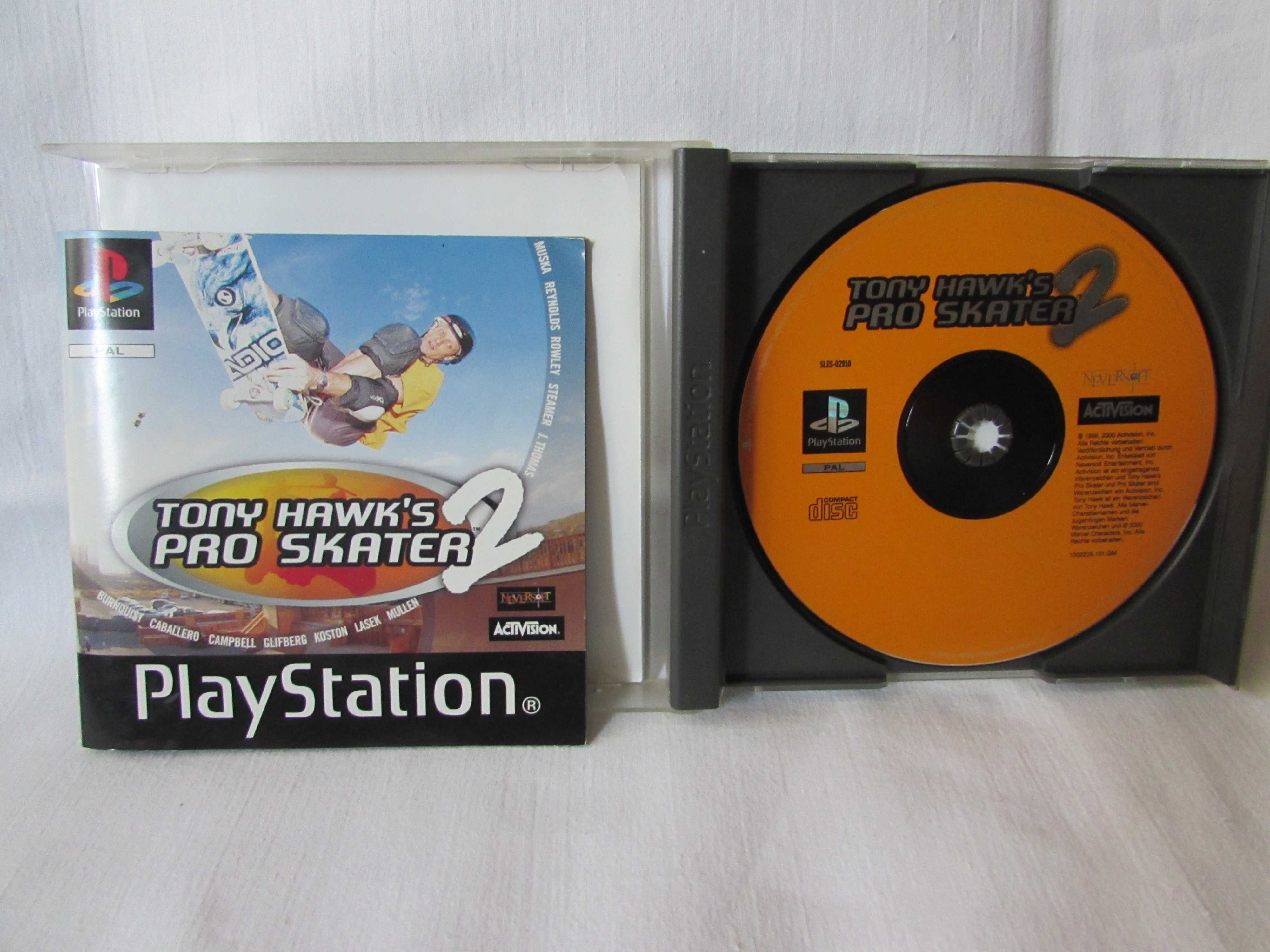 Tony Hawk's Pro Skater 2 PSX PS1 komplet wersja niemiecka