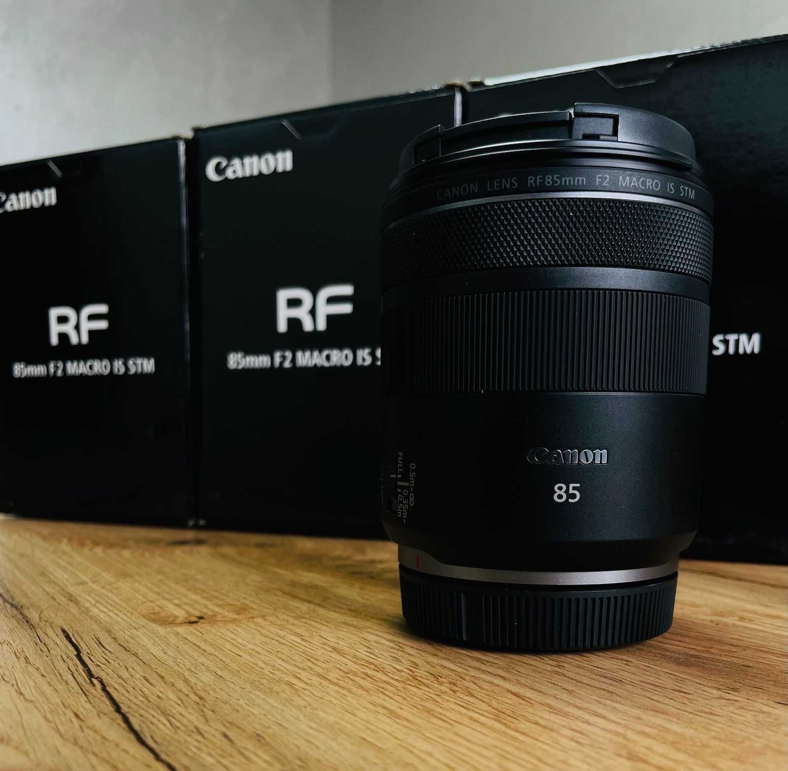 об’єктив Canon – RF 85mm f/2 MACRO IS STM – Canon R