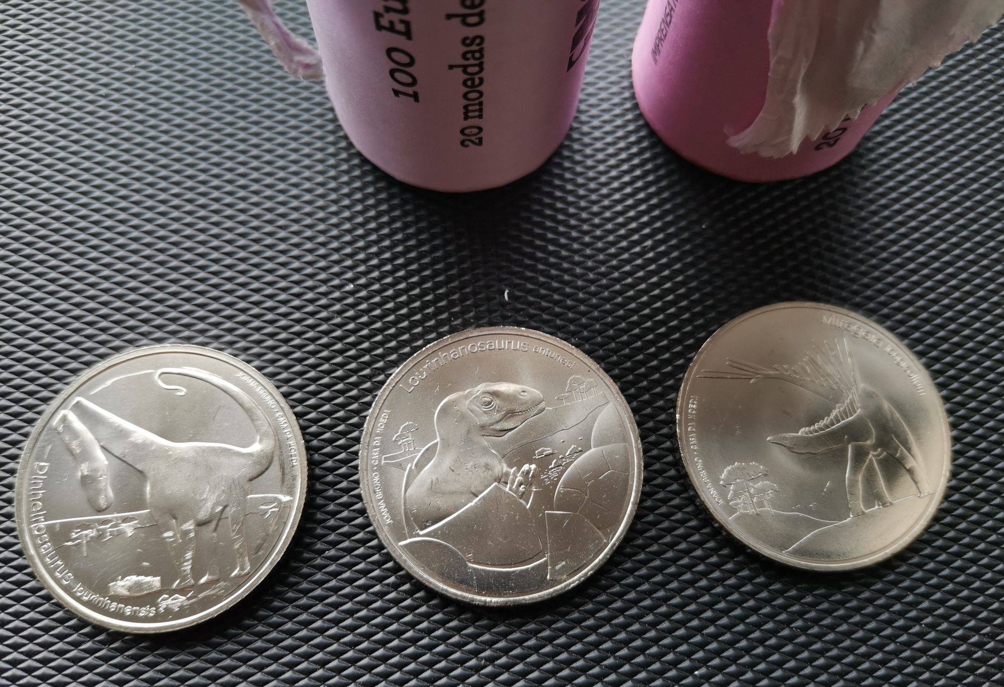 Conjunto Moedas comemorativas  - Dinossauros