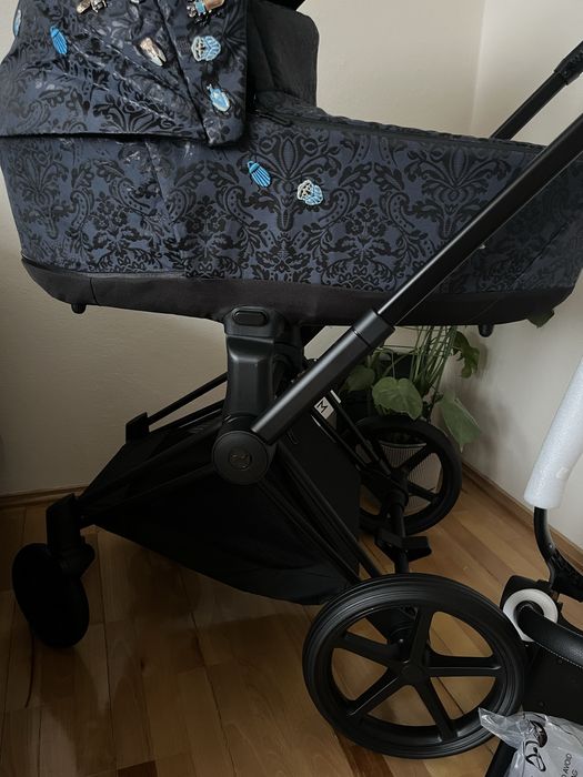 Wózek cybex priam 4.0 black matt jewels of nature